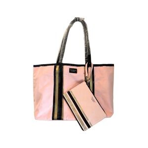 NWT Victoria's Secret Pink Tote Bag with Pouch